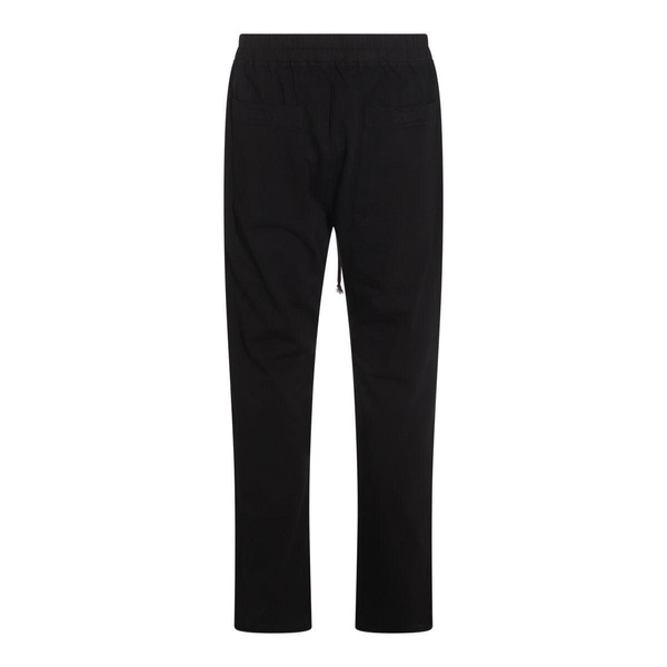Rick Owens Drkshdw Black Cotton Berlin Pants