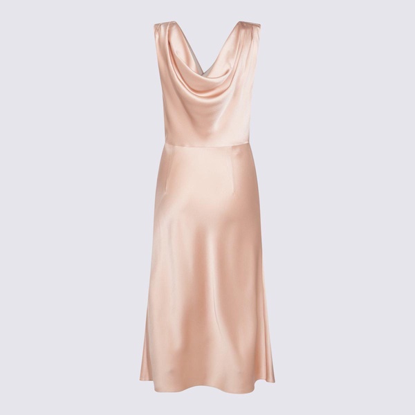 Blumarine Pink Midi Dress