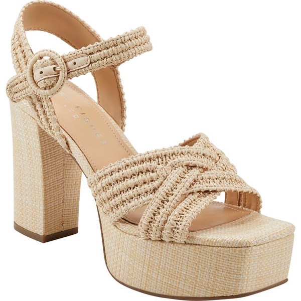 women's chesse sandal in natural