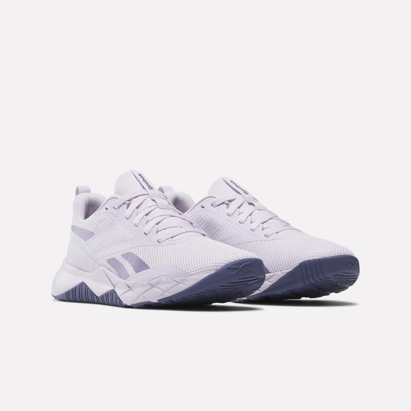 Reebok Women's NFX Trainer Sneaker, Digital Gleam/Twilight Purple/Black, 6