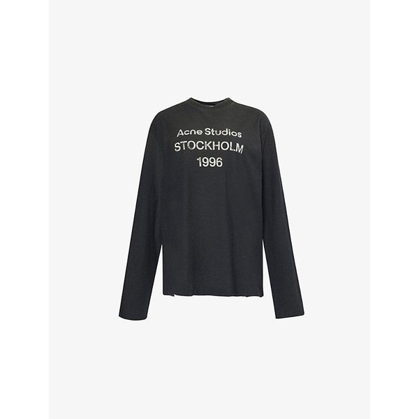 Logo cotton-blend top