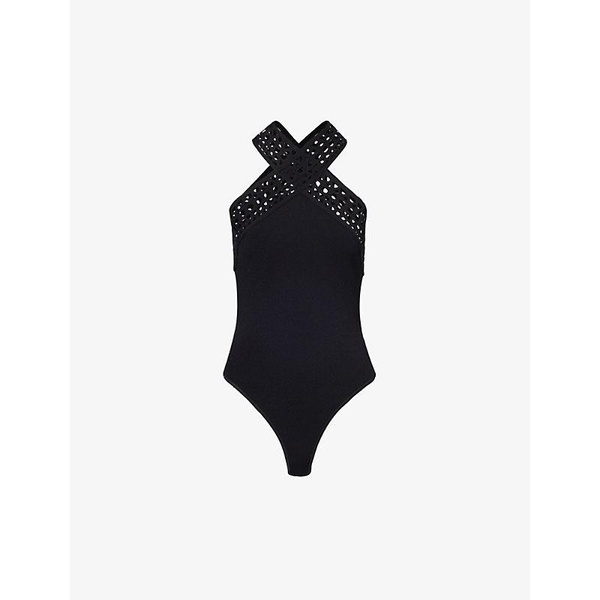 Vienne halterneck bodysuit