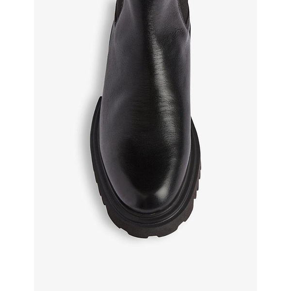 Hallie Leather Ankle Boots