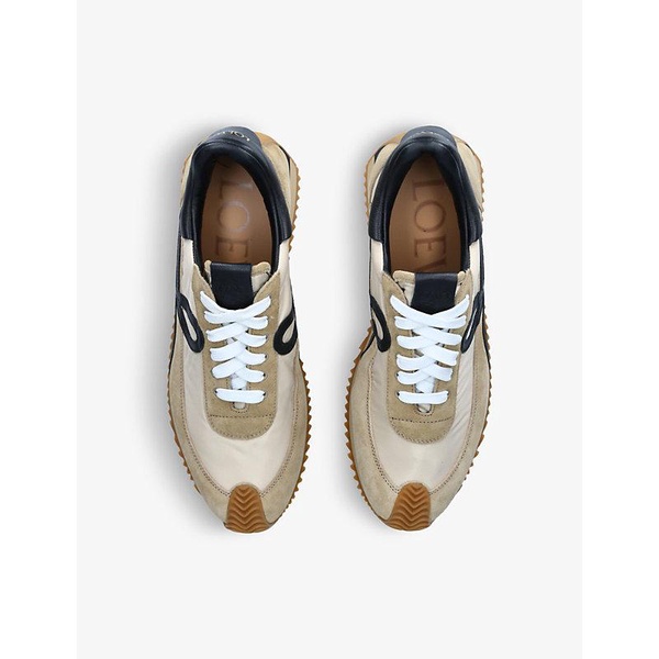 Flow Runner suede sneakers