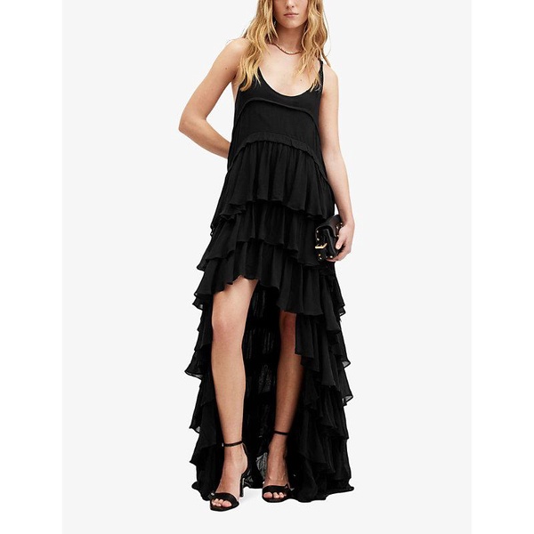 Tiered Cavarly Midi Dress