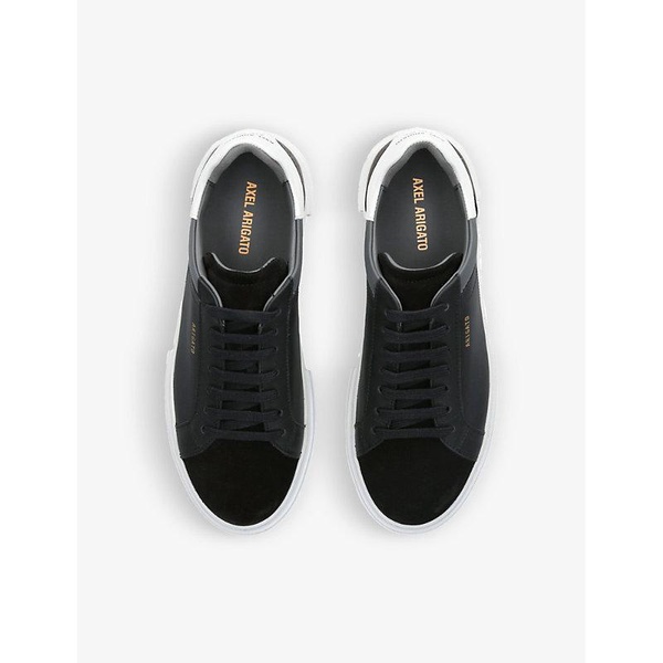 Atlas panelled leather sneakers 