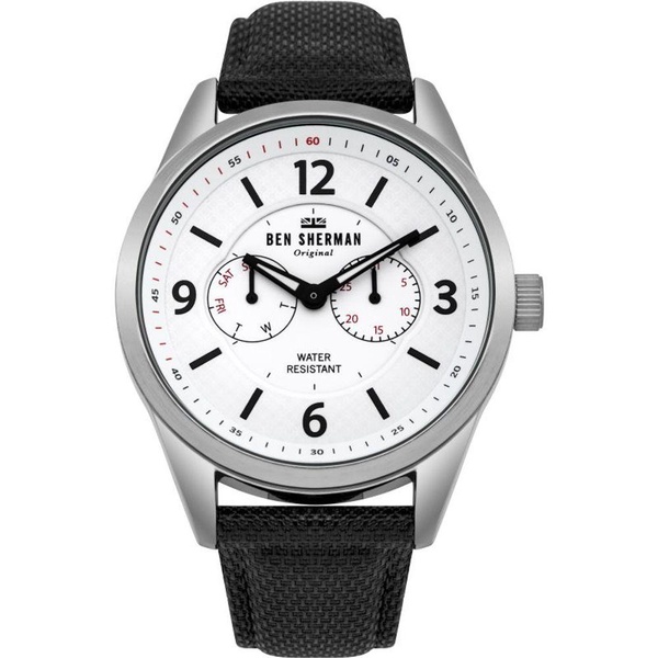 Black Leather Watch