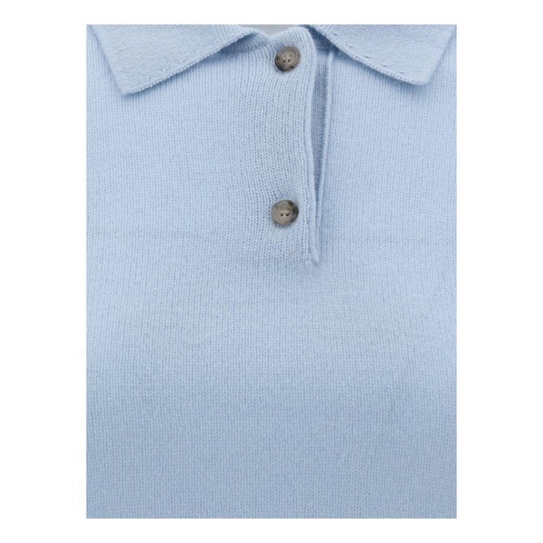 cashmere polo women's sweater