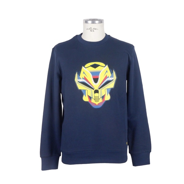 Bikkembergs Cotton mecha skull  Sweater