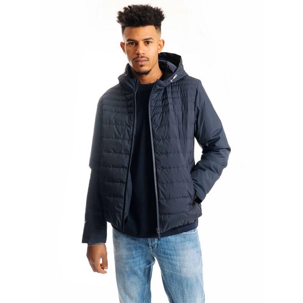 sumptuous  hooded technical men's jacket