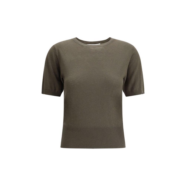 short-sleeved women's sweater