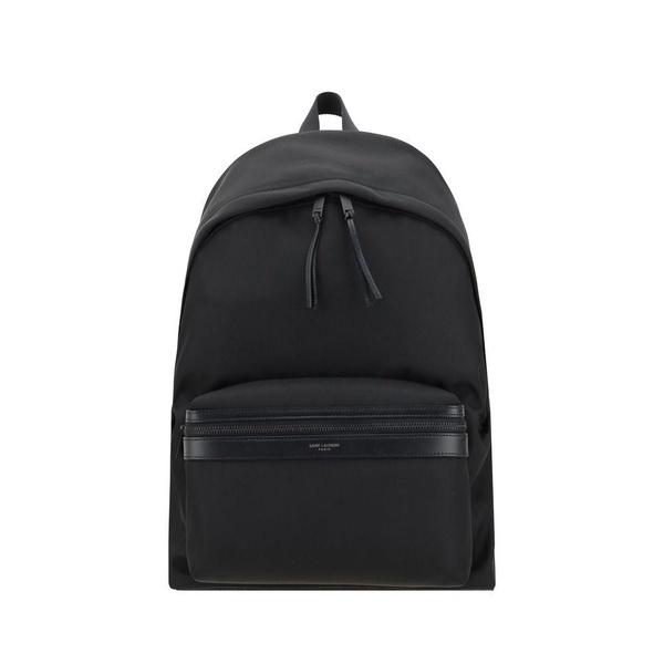 Stylish City Backpack with Leather Accents