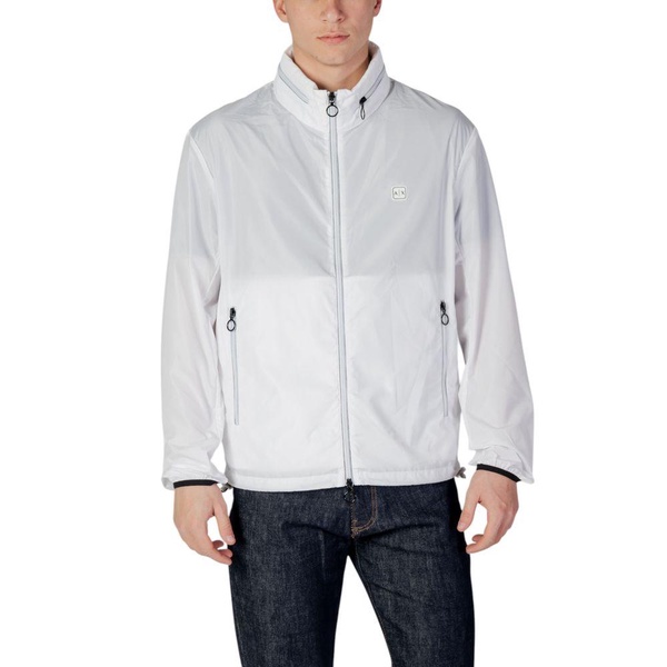White Polyester Jacket