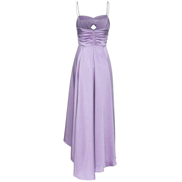 Purple Polyester Dress