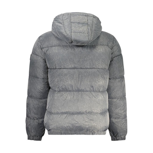 Contrast Hooded Jacket with Multiple Pockets