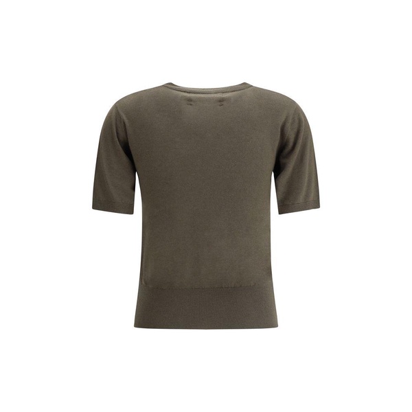 short-sleeved women's sweater