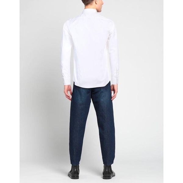 sophisticated  cotton shirt with embroide men's logo