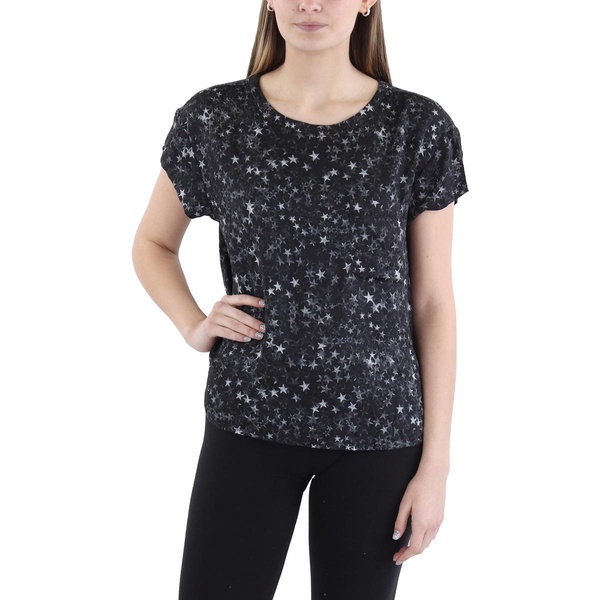 womens printed pullover top