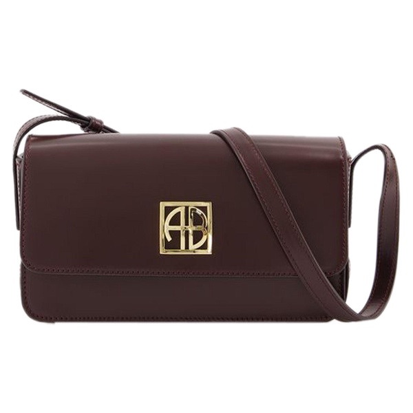 elly crossbody -  - leather - burgundy