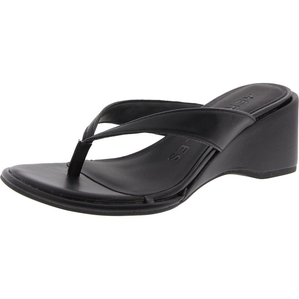 nero womens slip on wedges thong sandals