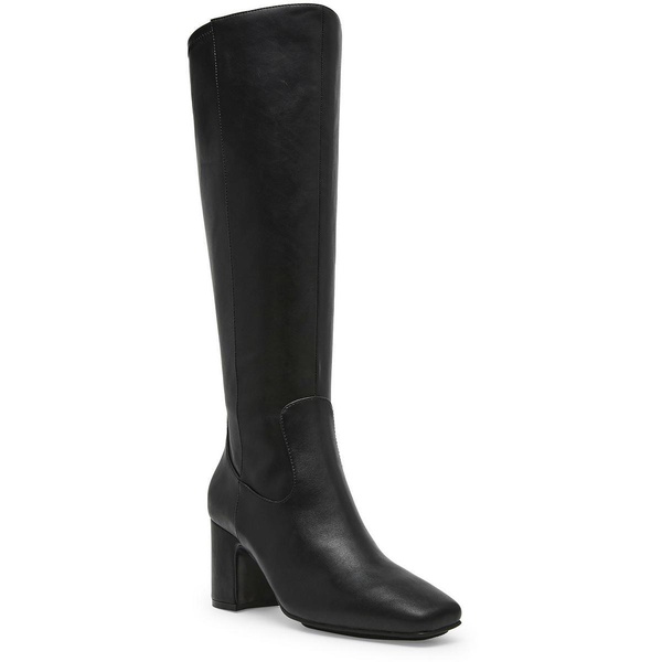 toronto womens wide calf faux leather knee-high boots