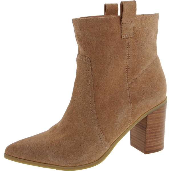 womens padded insole suede booties