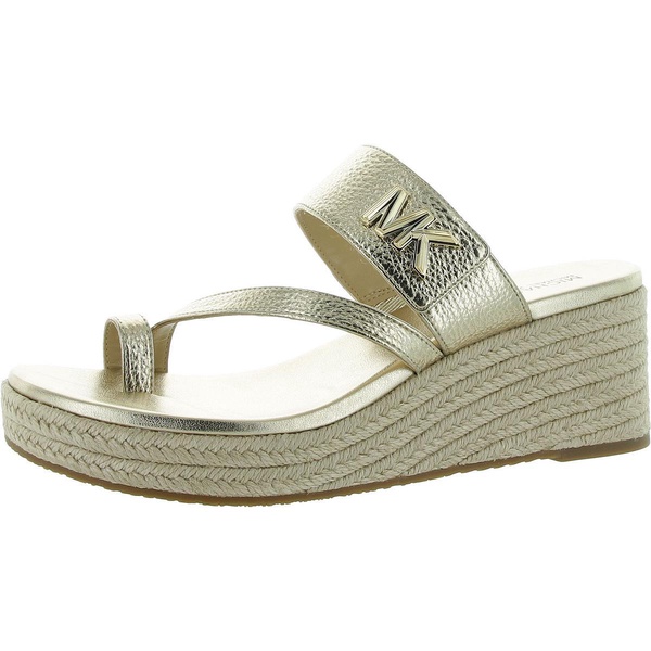 jilly womens faux leather metallic espadrilles