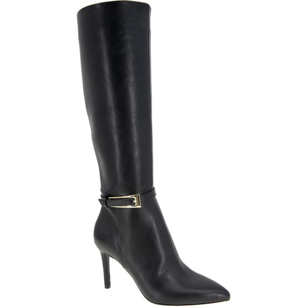 abbin womens buckle manmade knee-high boots