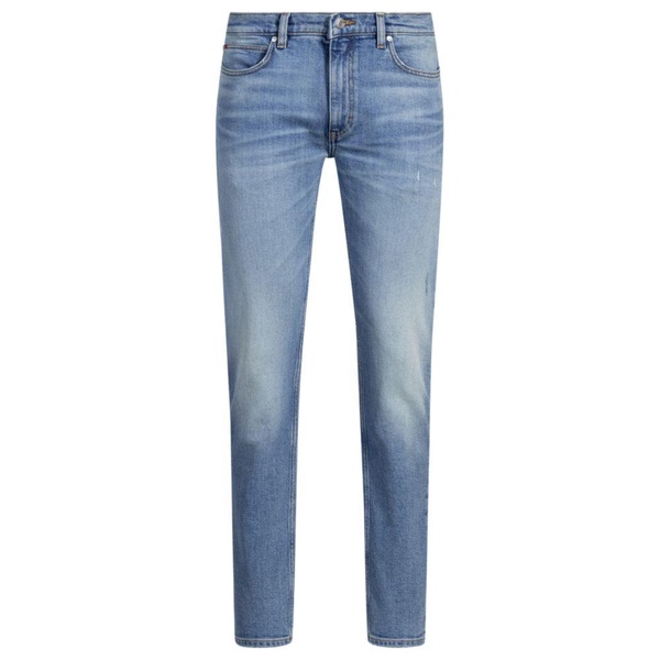 extra-slim-fit jeans in bright-blue comfort-stretch denim