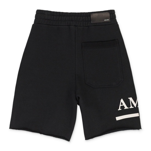 ma bar logo black natural sweatshorts