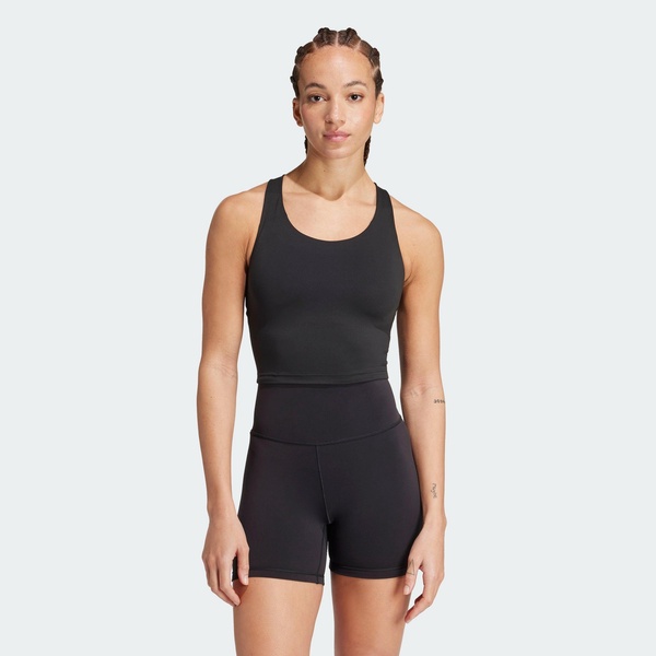 women's  all me medium-support long line bra tank top