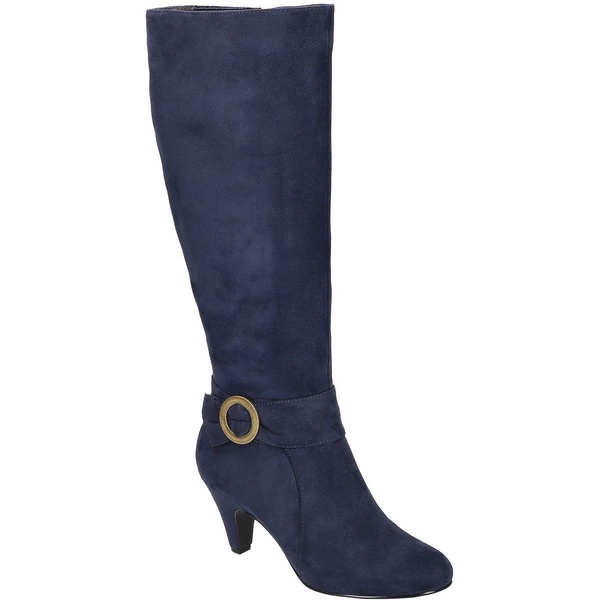 womens zipper mid-calf boots