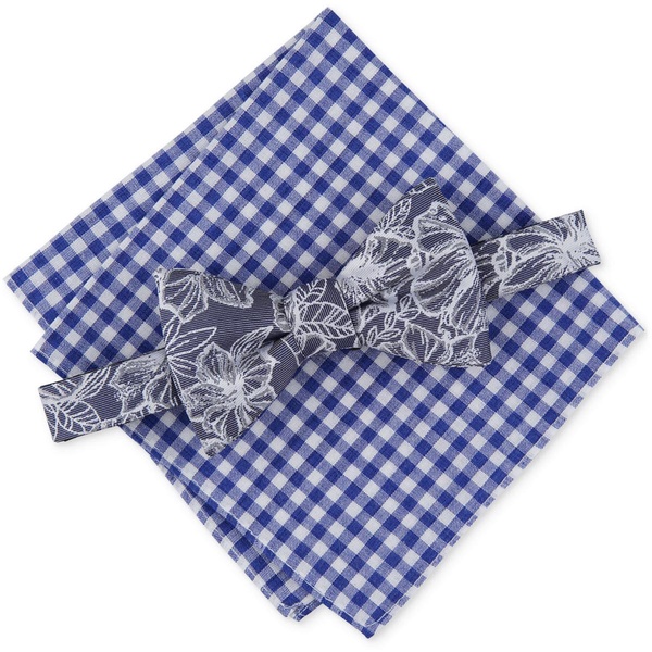 mens floral pre-tied bow tie
