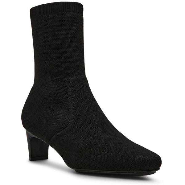 iga womens zipper faux suede booties