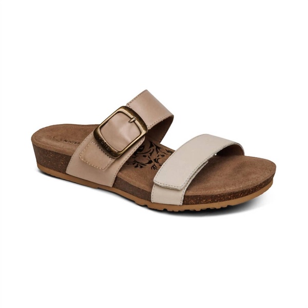 women daisy slide sandal in ivory