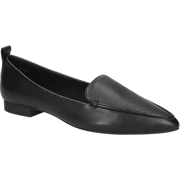 aless womens laceless leather flat shoes