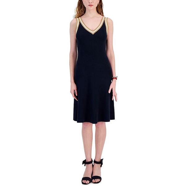 womens stretch ribbed sweaterdress