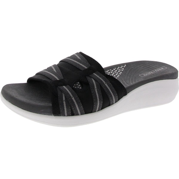 wisher 2 womens strappy manmade slide sandals