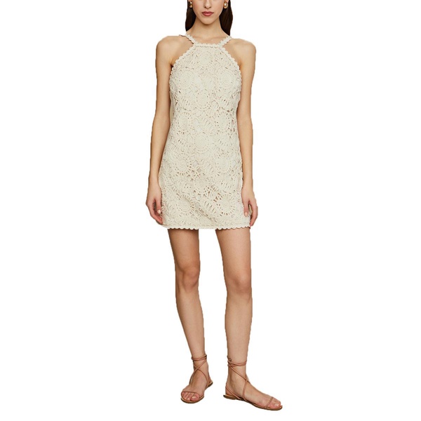 womens cut-out cotton mini dress