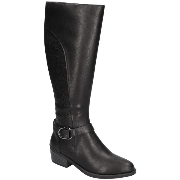 luella plus womens faux leather knee-high boots