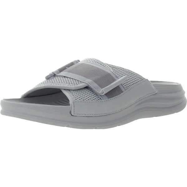 womens flex fit man made slide sandals