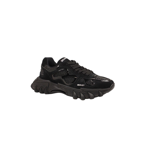 Men's B-East Mesh and Suede Trainers 