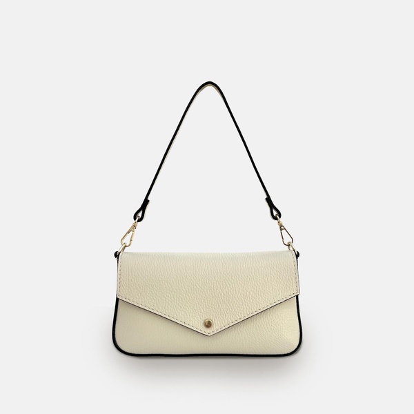 the munro stone leather shoulder bag