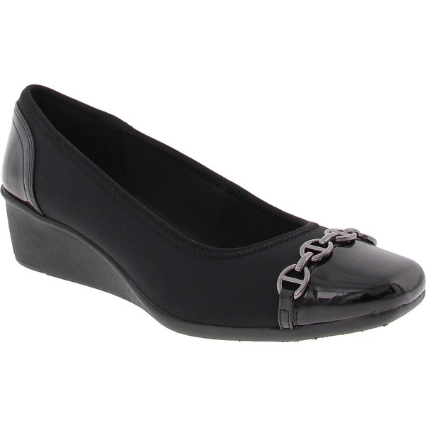 webster womens chain patent loafer heels