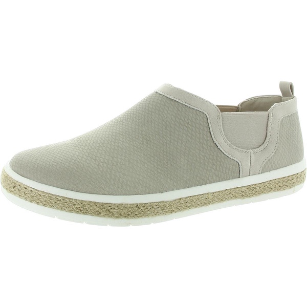 wrenley womens faux leather casual flat shoes