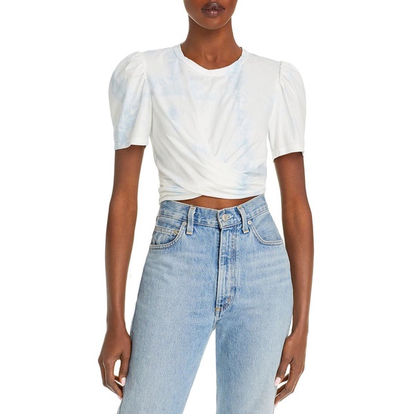 monica womens tie back short crop top