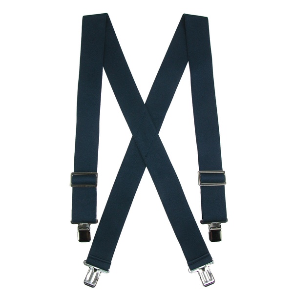 men's elastic heavy duty basic clip-end work suspender