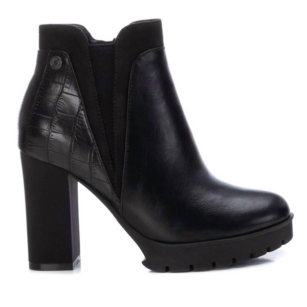 women's dress booties in black