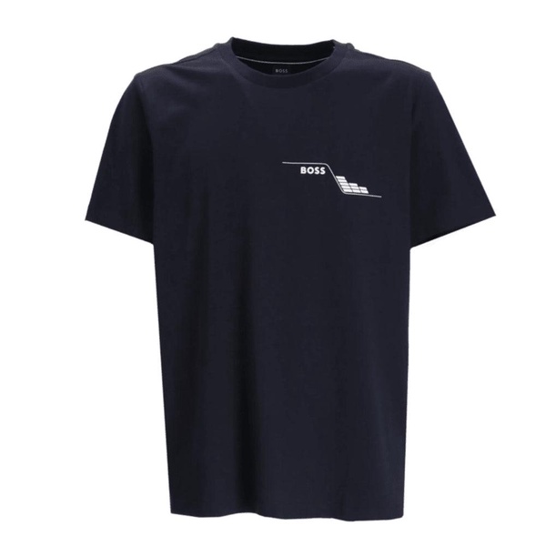 men's tee 3 short sleeve graphic t-shirt, navy