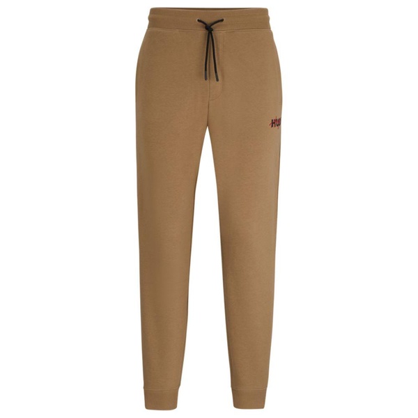 monogram-print tracksuit bottoms with striped tape